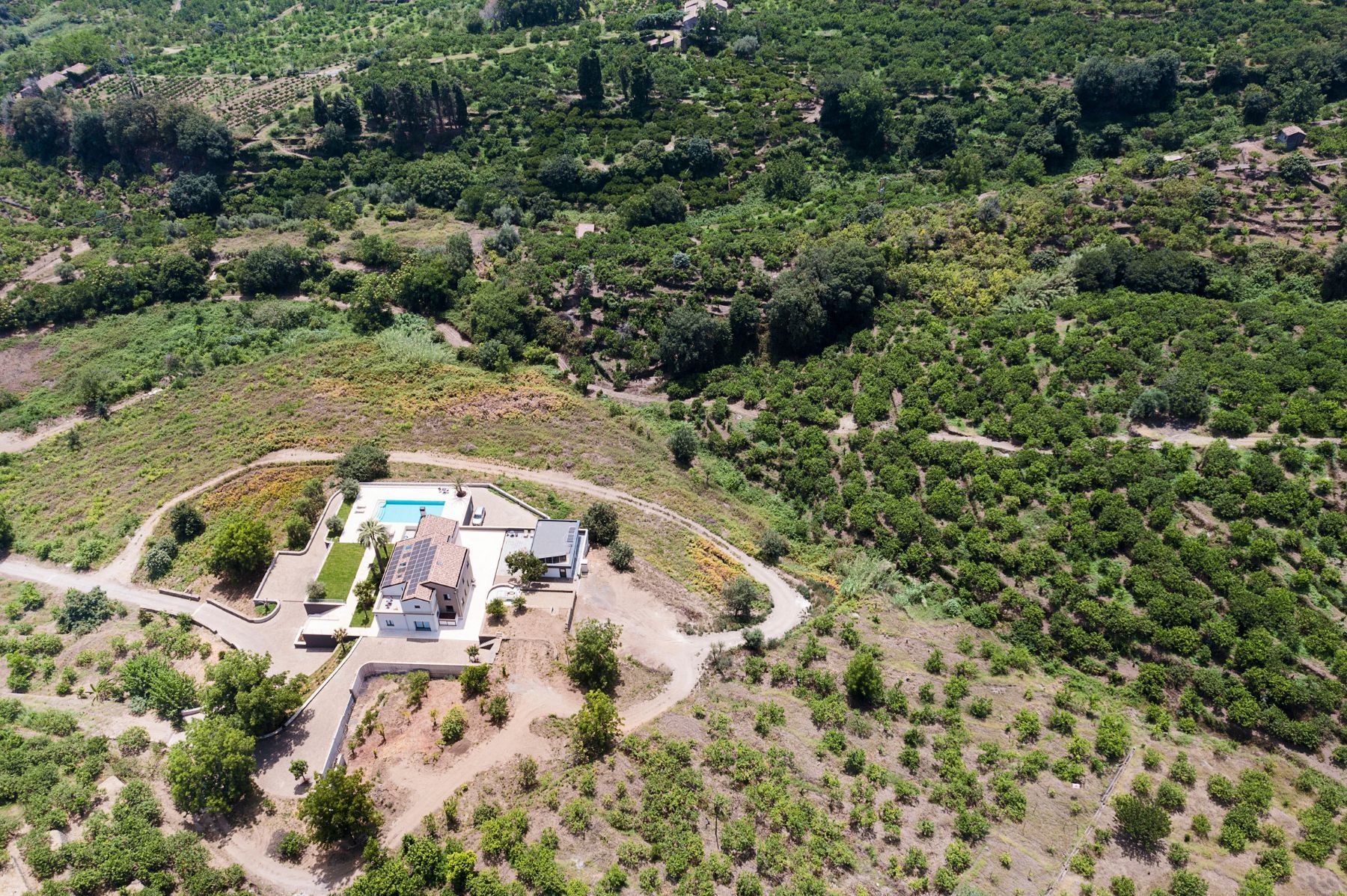Surrounded by scenic countryside, this luxury villa is the perfect base to explore local beaches, and the historic landmarks of Sicily.