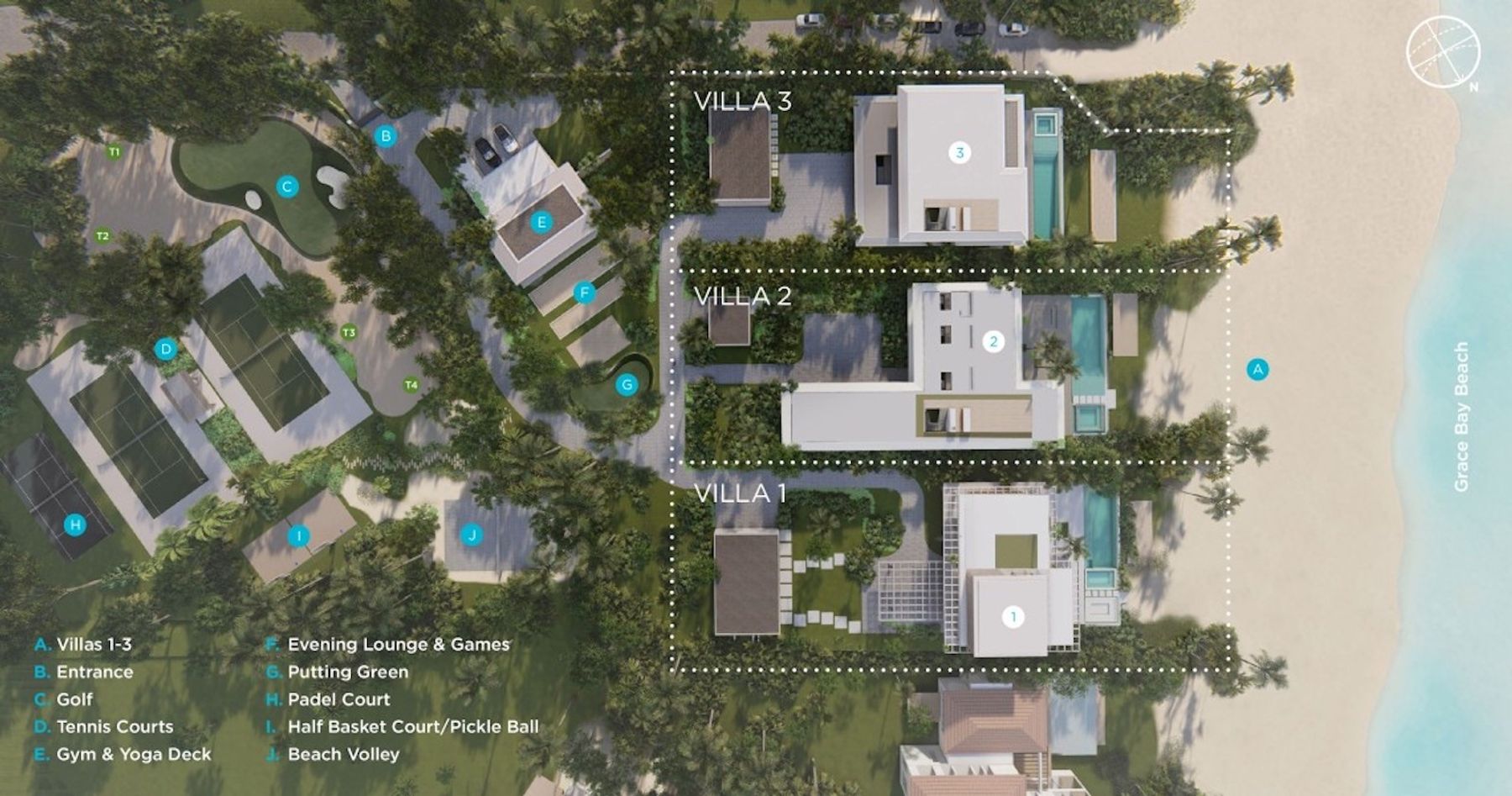 BE - The Reserve at Grace Bay Beachfront Villa 3 villa photo.