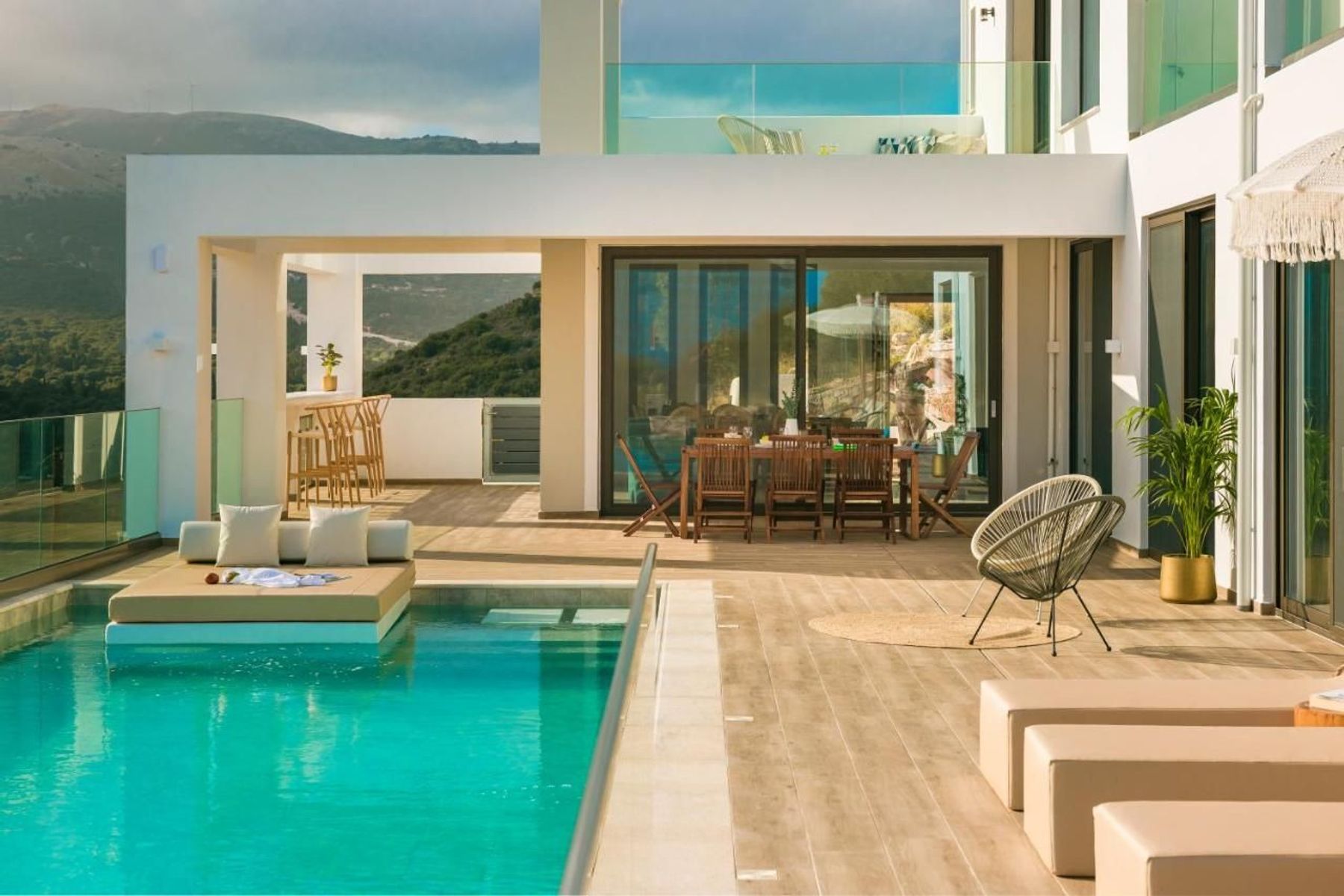 Indigo villa photo.