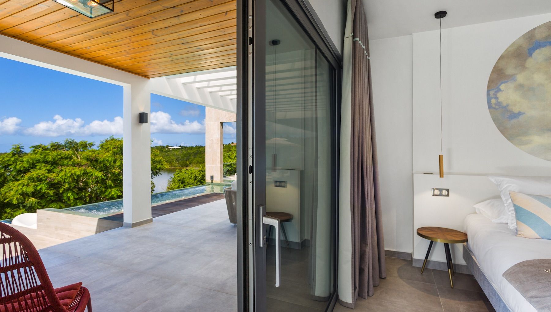 Wellness villa photo.