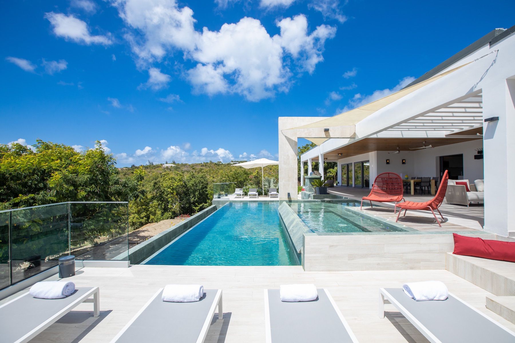 Wellness villa photo.