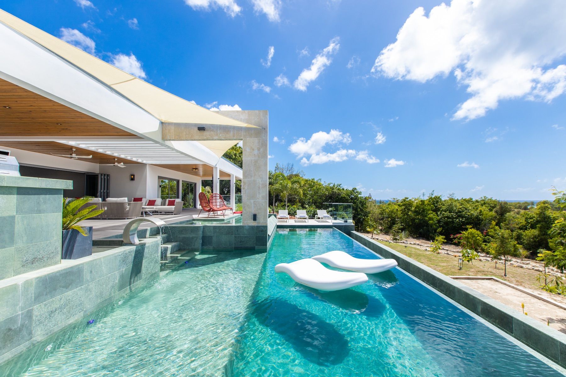 Wellness villa photo.