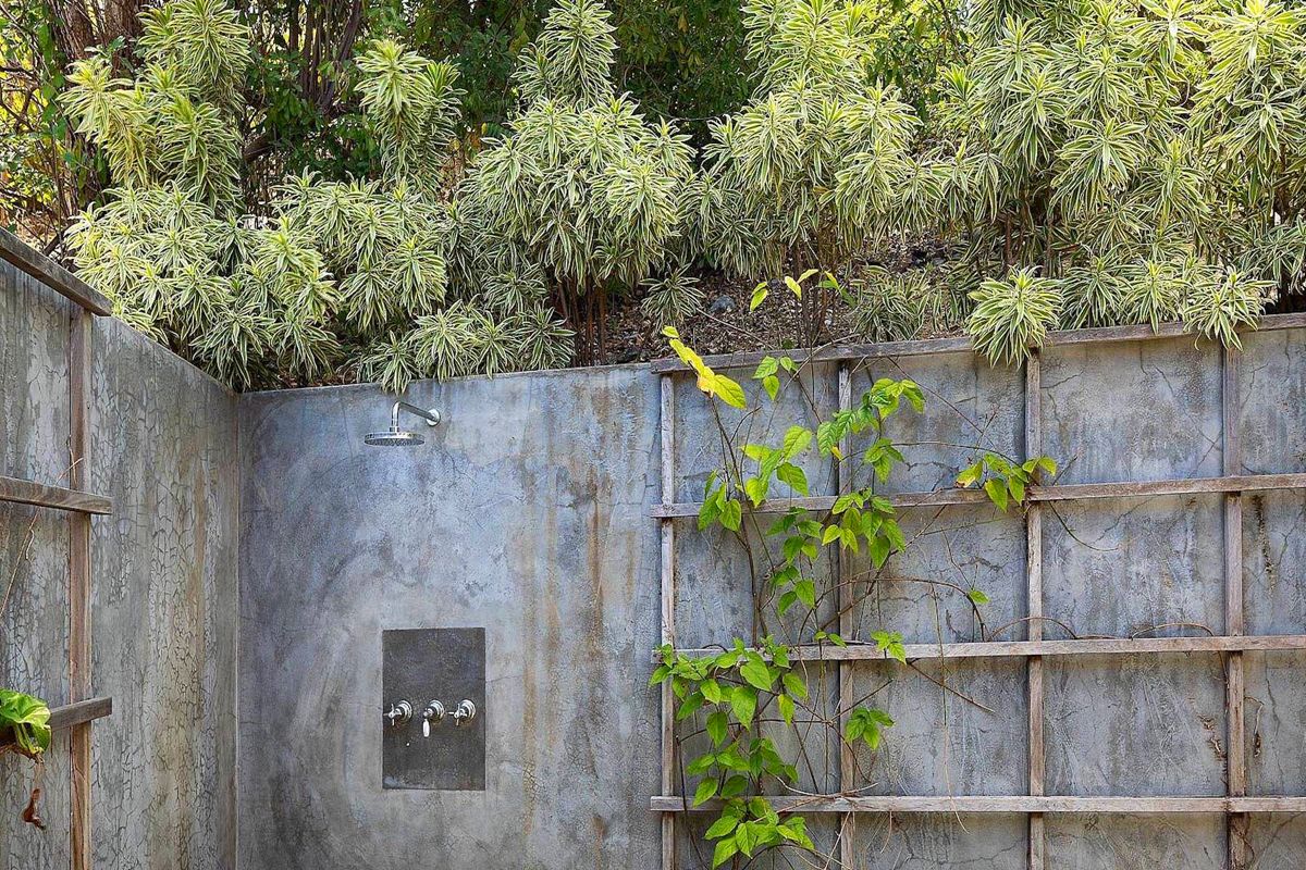 Outdoor shower