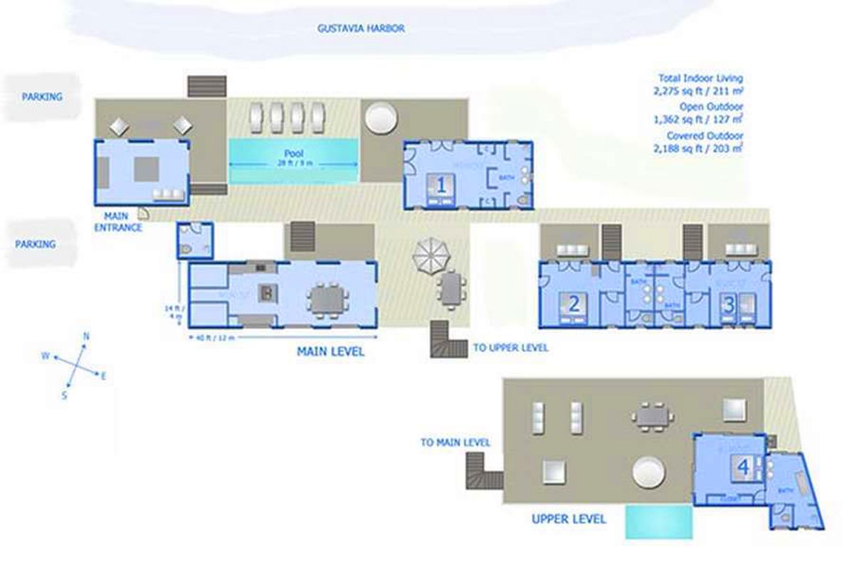 Villa floorplan