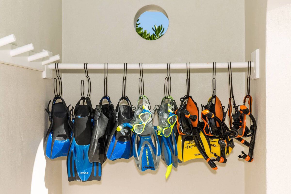 Always check for availability - Snorkeling gear