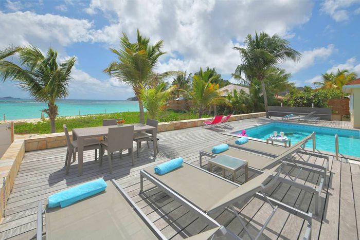 Crystal Dream Villa is located on St. Jean Beach