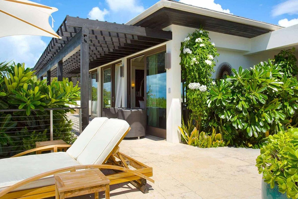 Patio sun loungers 