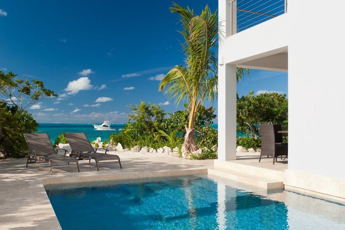 Private pool at Water Edge Villa