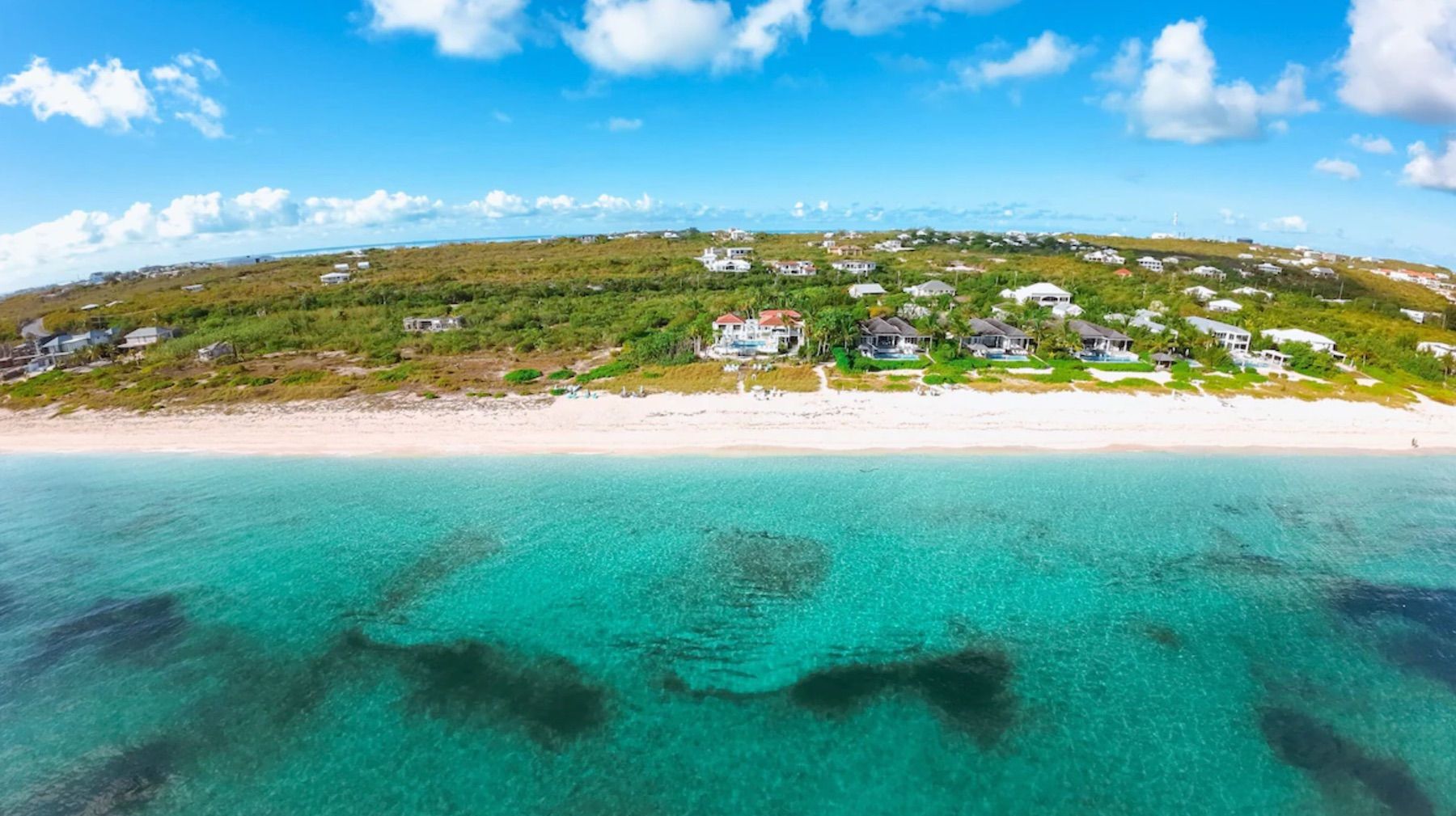 Casa Grande is located on a beautiful stretch of Grace Bay Beach