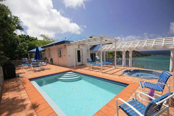 A Dream Come True Villa has amazing ocean views and a fun pool area