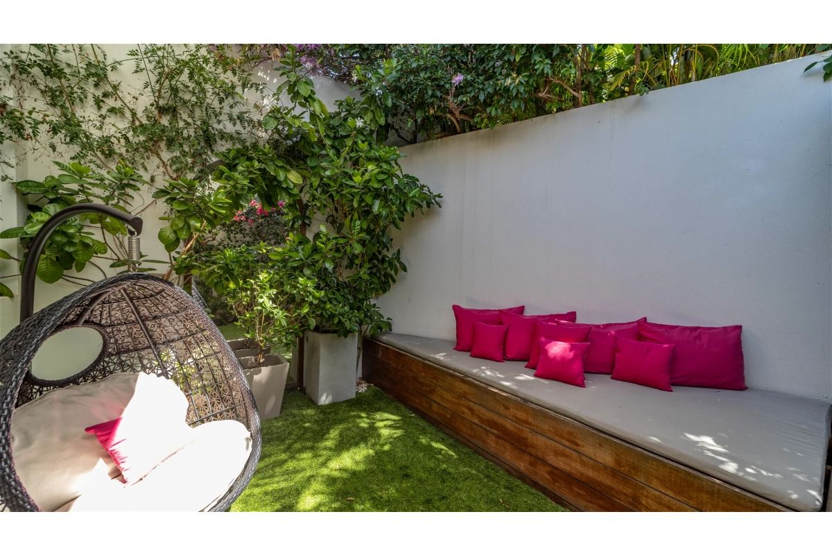 Open air garden for bedroom one