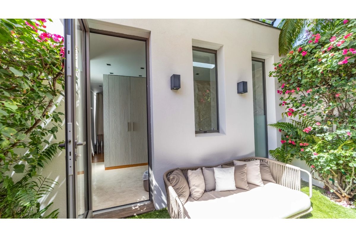 Open air garden for bedroom two