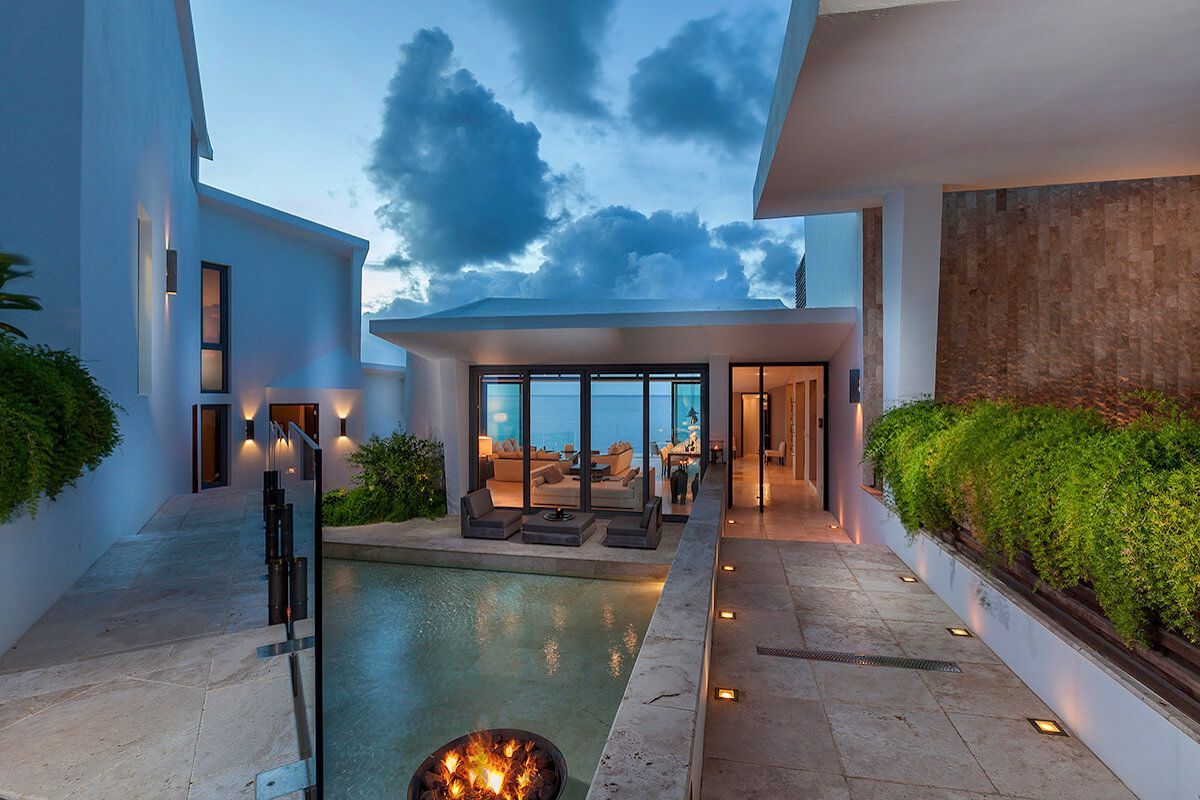 Water features and outdoor spaces