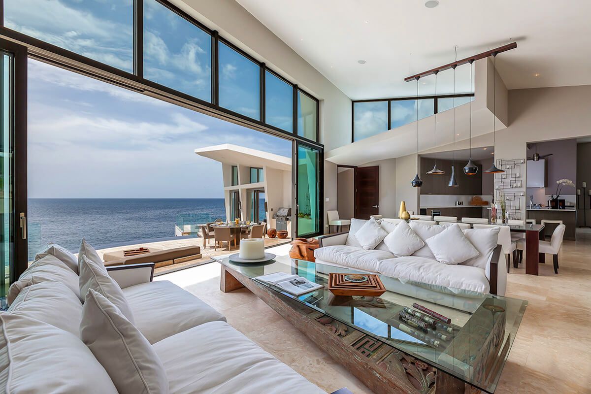 Comfortable yet chic living area