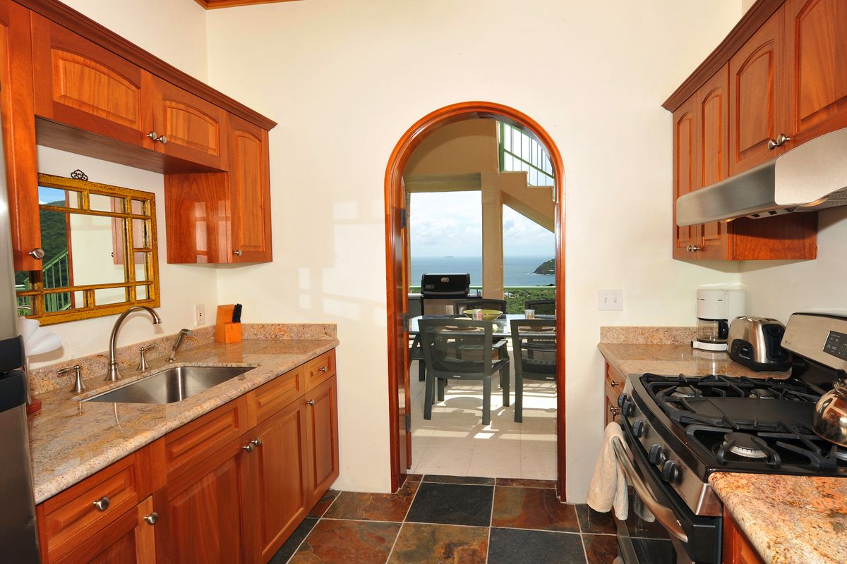 Lower level kitchen
