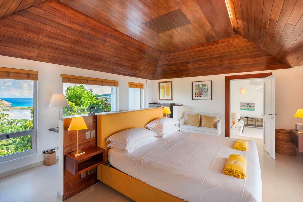 Bedroom two on the main level