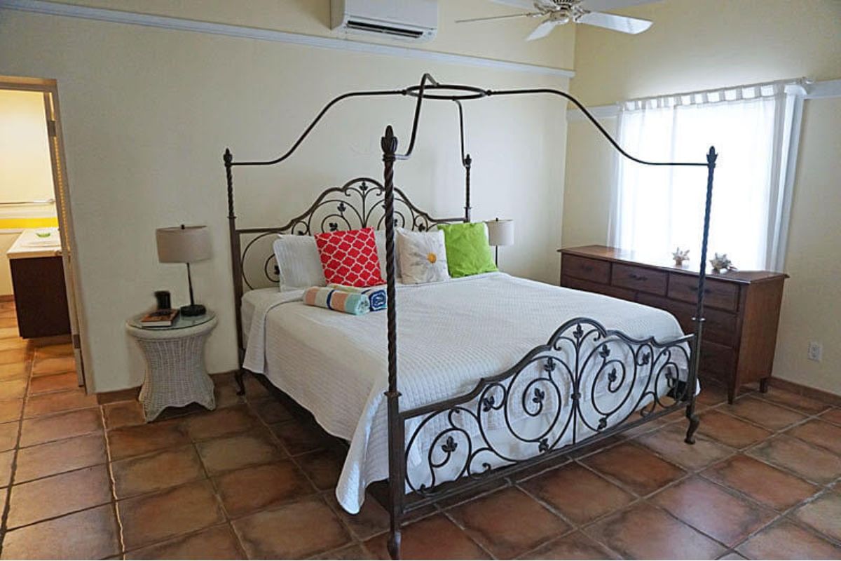 Lower level left king bedroom