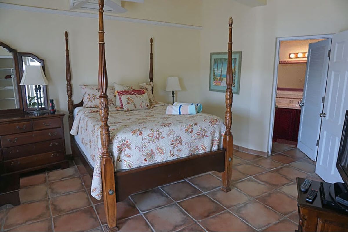 Lower level queen bedroom