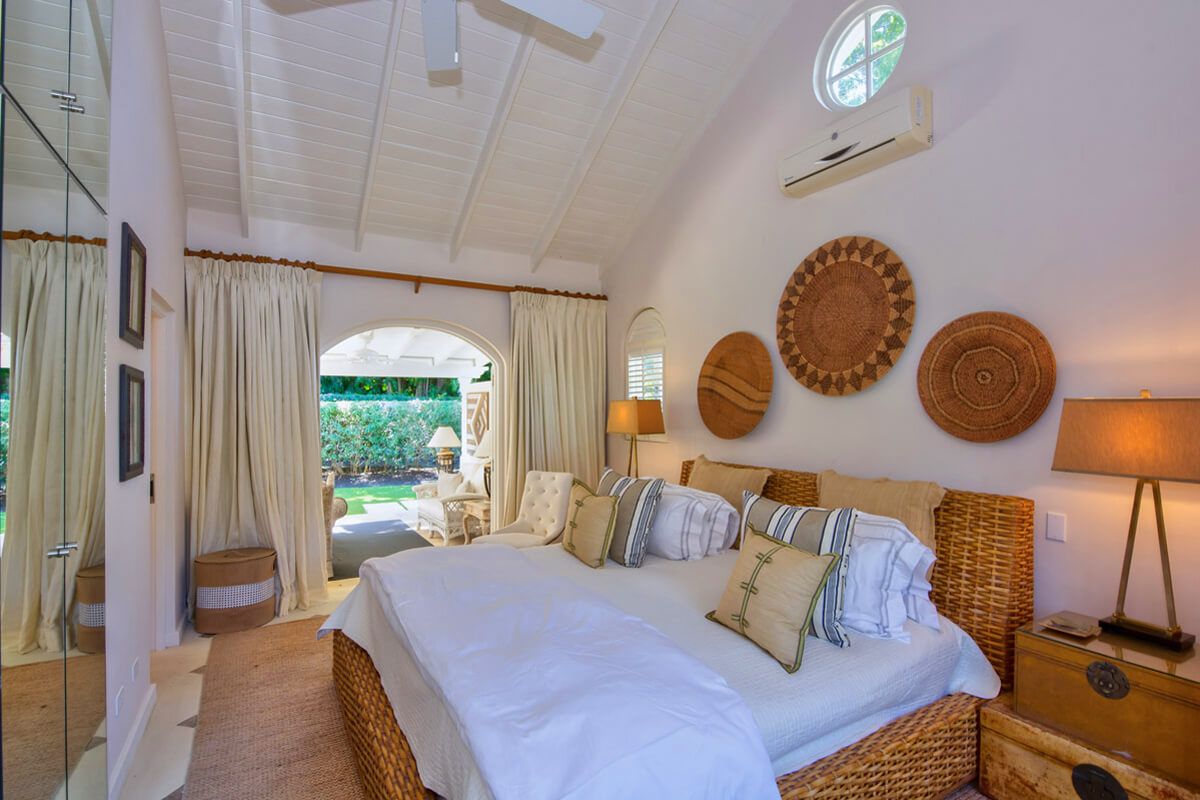 Cottage master bedroom 