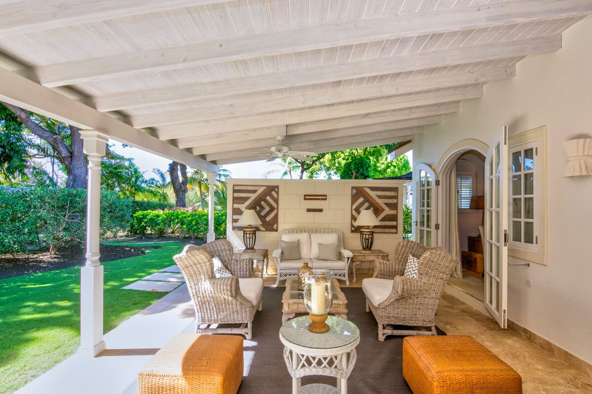 Patio at the cottage