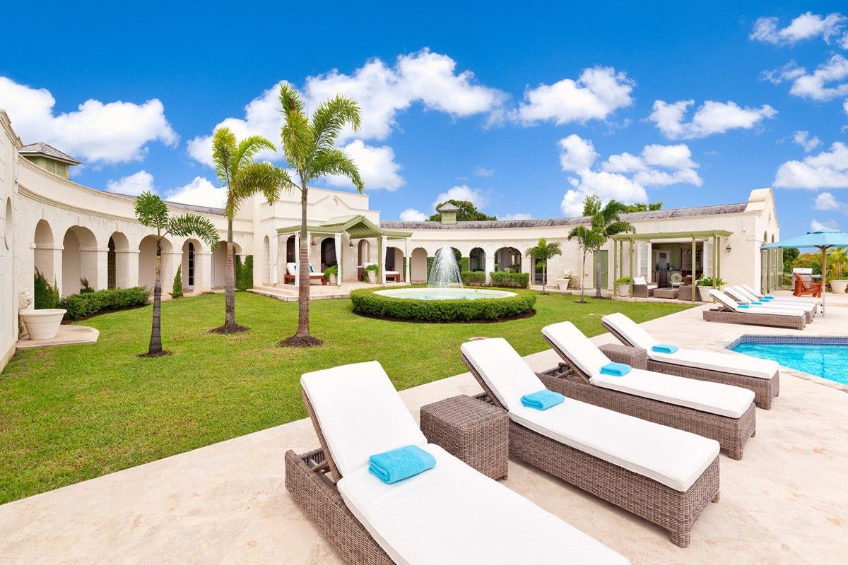Lounge in luxury,  poolside at Marsh Mellow Villa