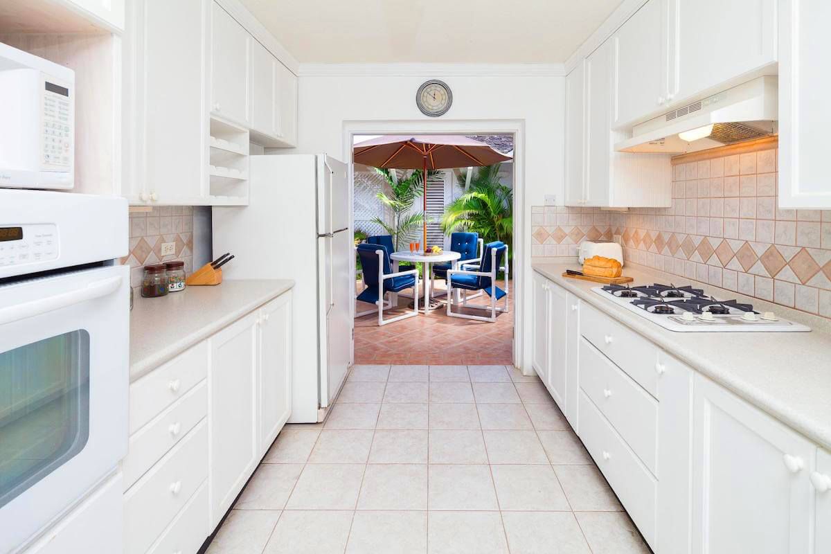 Efficient well equipped kitchen