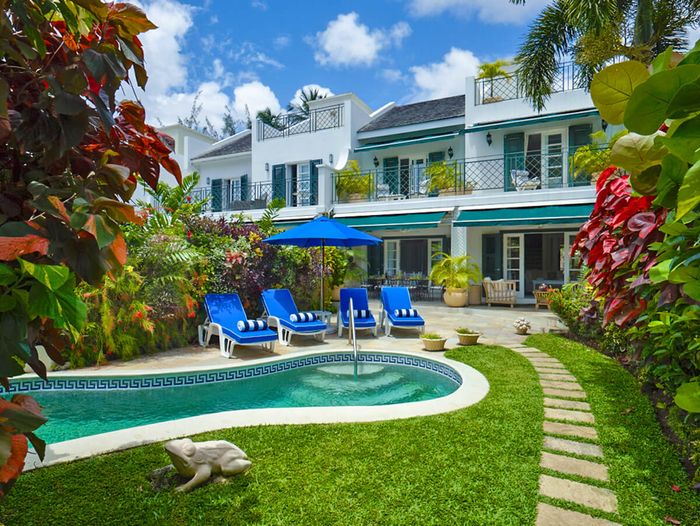 The plunge pool at Jasmine Villa is a great place to unwind and take a refreshing dip