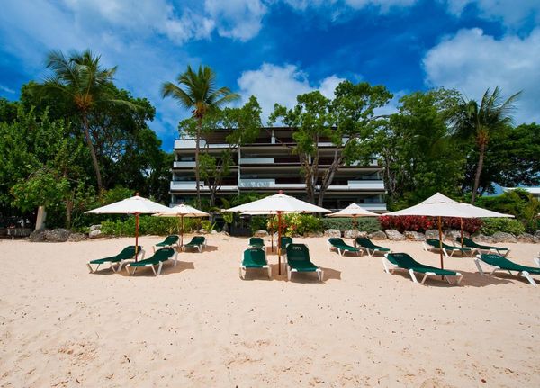 Coral Cove #7 in the Coral Cove Complex is located directly on Paynes Bay Beach