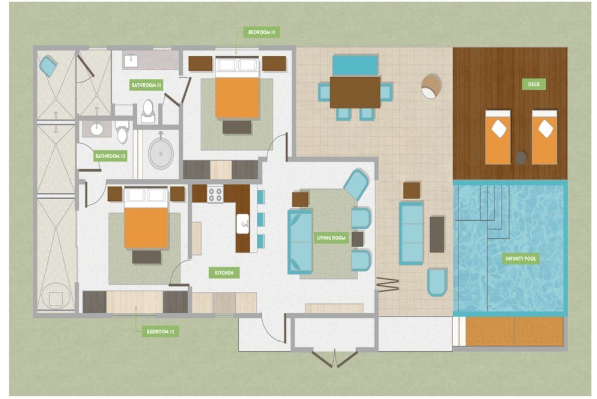 Solaire Villas standard floor plan