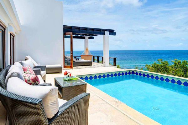 Waves Villa is located on Shoal Bay 