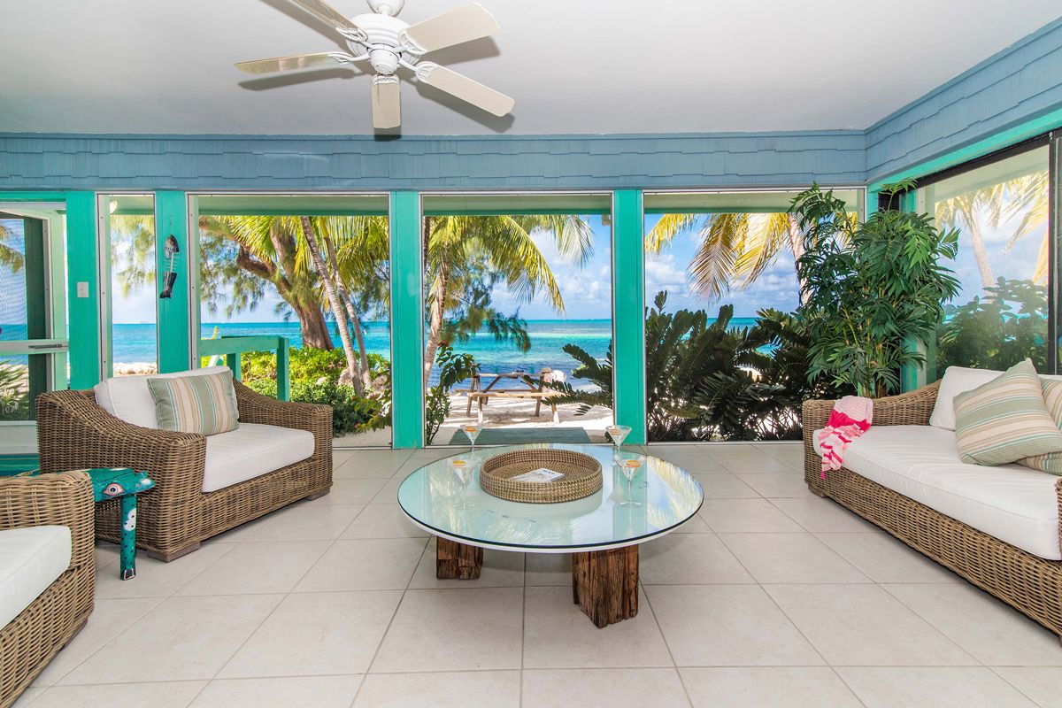 Porch seating area