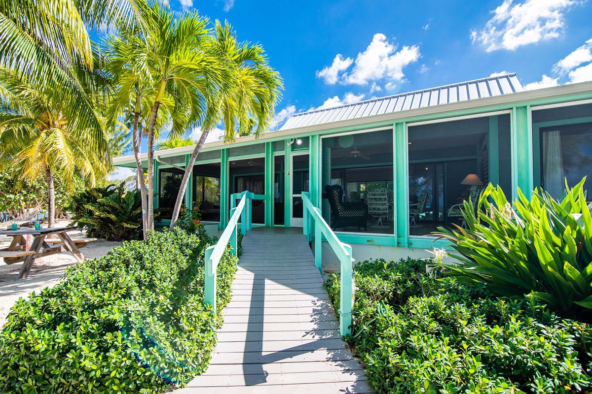 Ramp into the porch