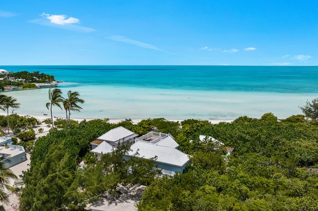 Aerial view of Coccoloba Beach House