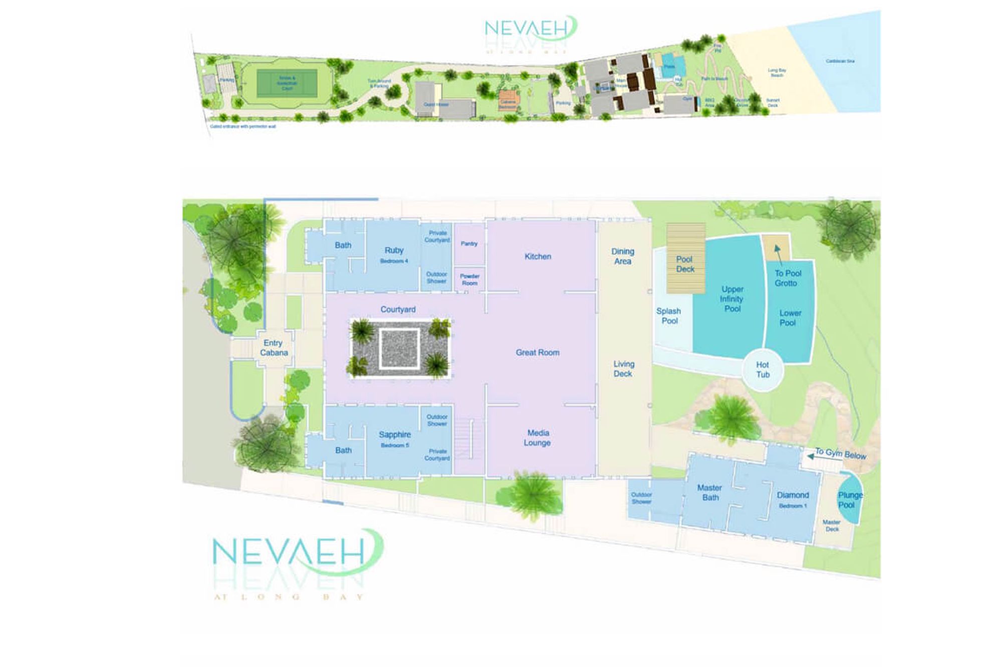 Villa floor plan/property layout