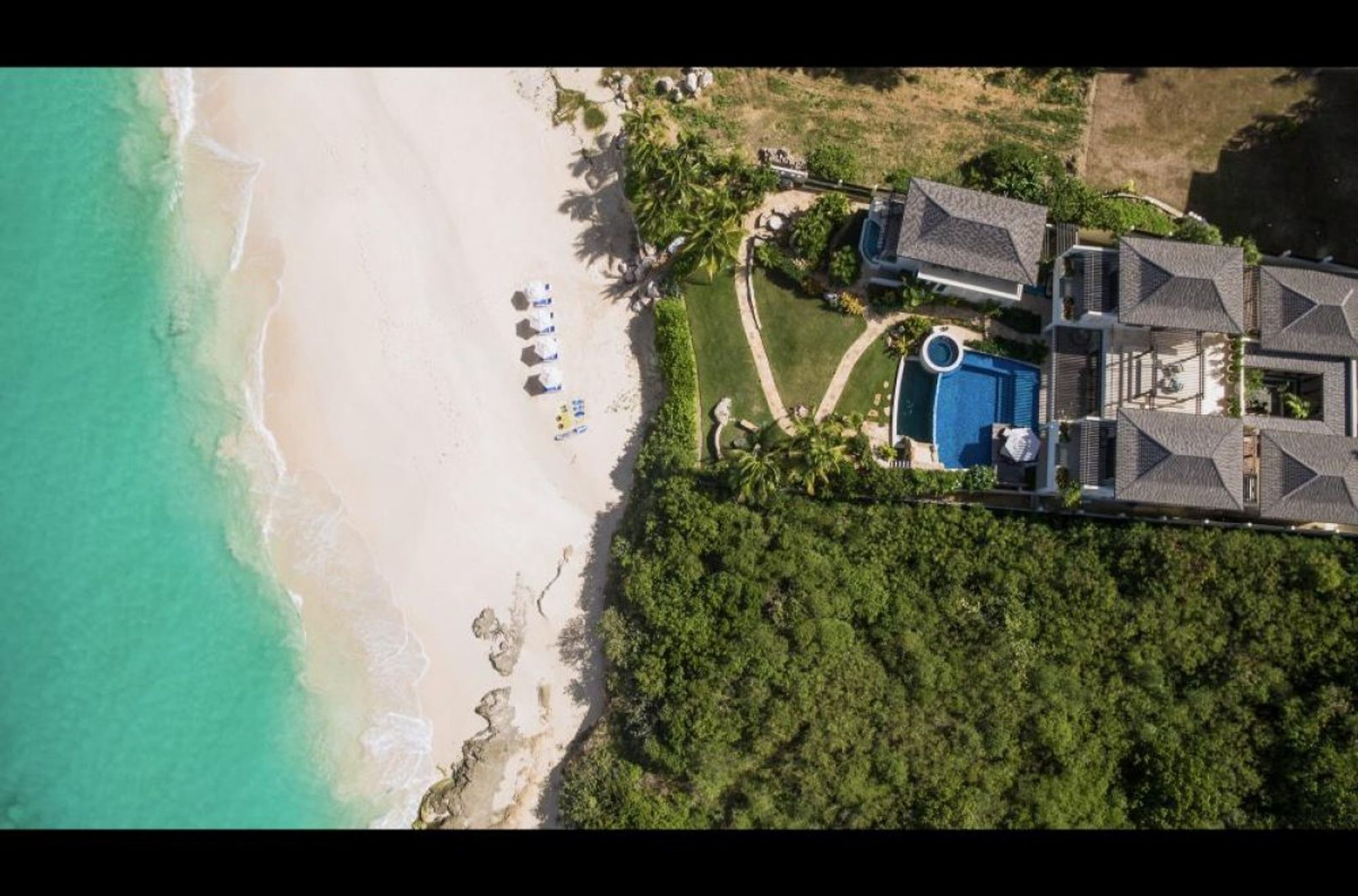 Aerial view of Nevaeh Villa