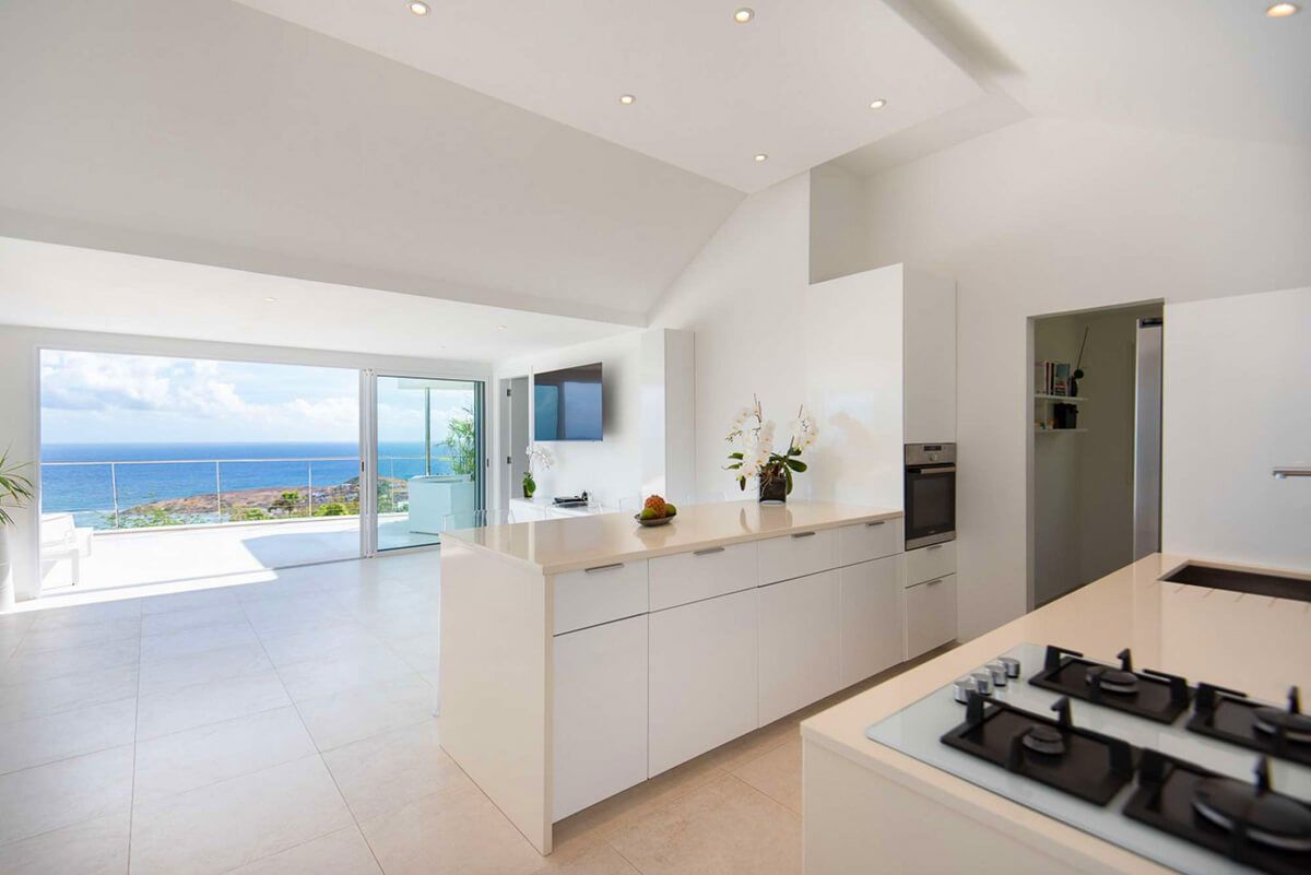A well-equipped kitchen