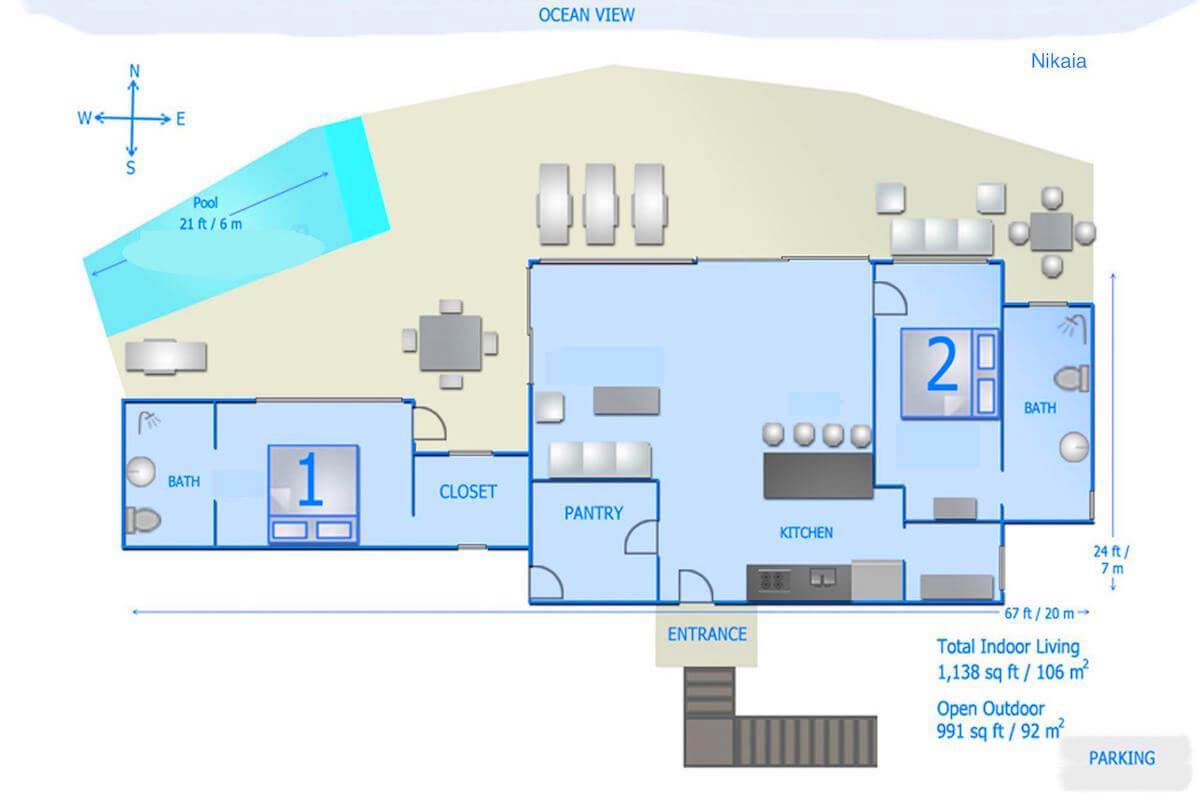 Villa floor plan