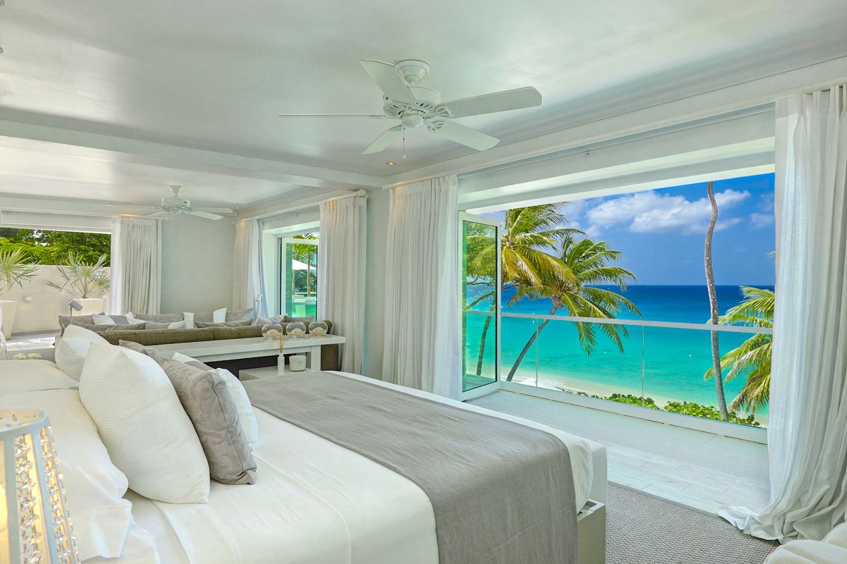 Master bedroom suite