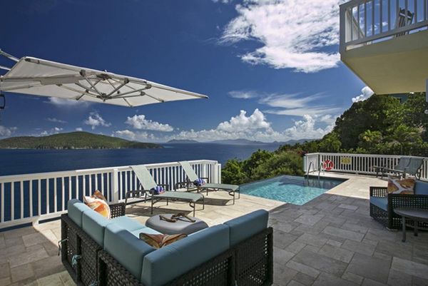 Calypso Delight Villa overlooks Magen's Bay Beach 