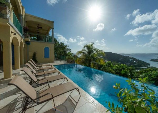 Exotic View is located on the south shore of St. John near Great Cruz Bay