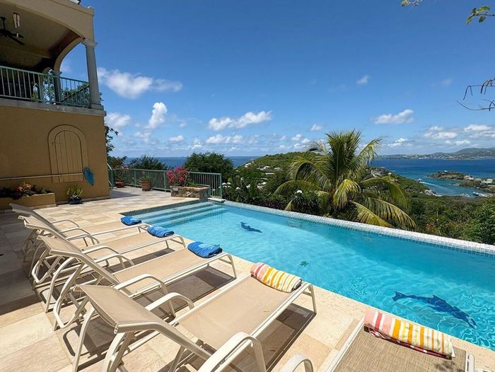 Exotic View is located on the south shore of St. John near Great Cruz Bay