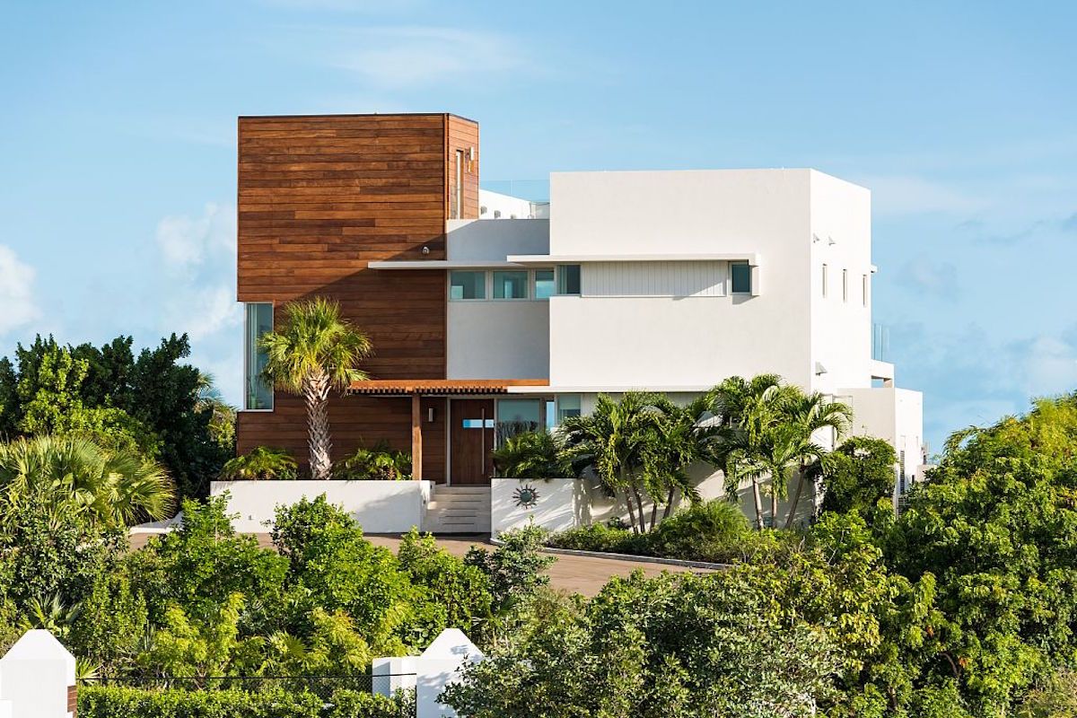 The beautiful architecture of Sol y Luna Villa