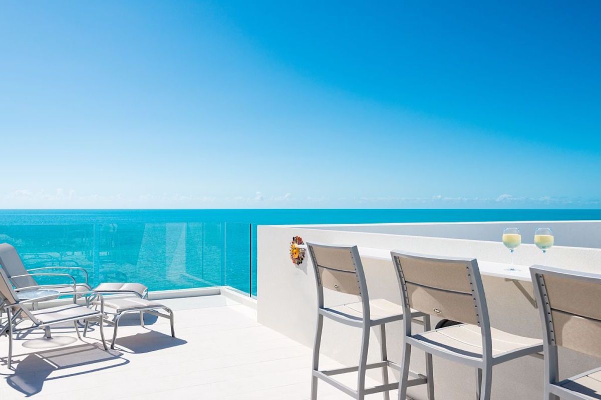 The rooftop bar with 360 degree views
