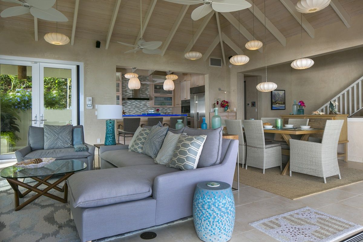 View of living area